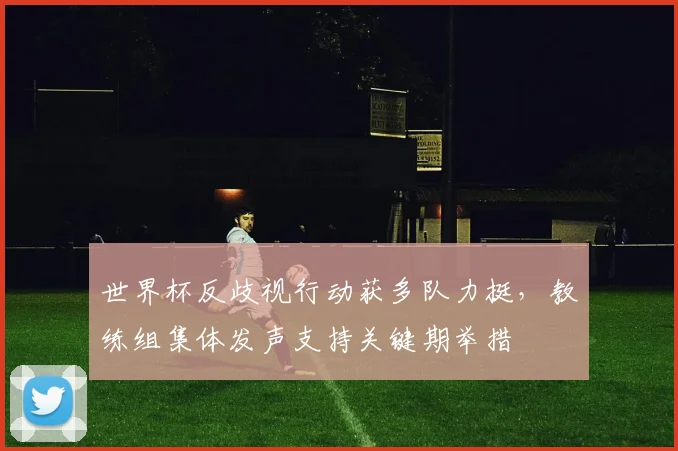 世界杯反歧视行动获多队力挺，教练组集体发声支持关键期举措